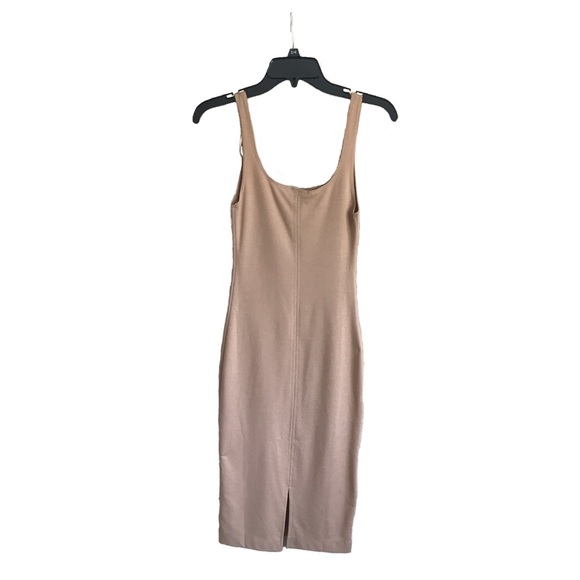 Tan bodycon dress - Picture 3 of 3